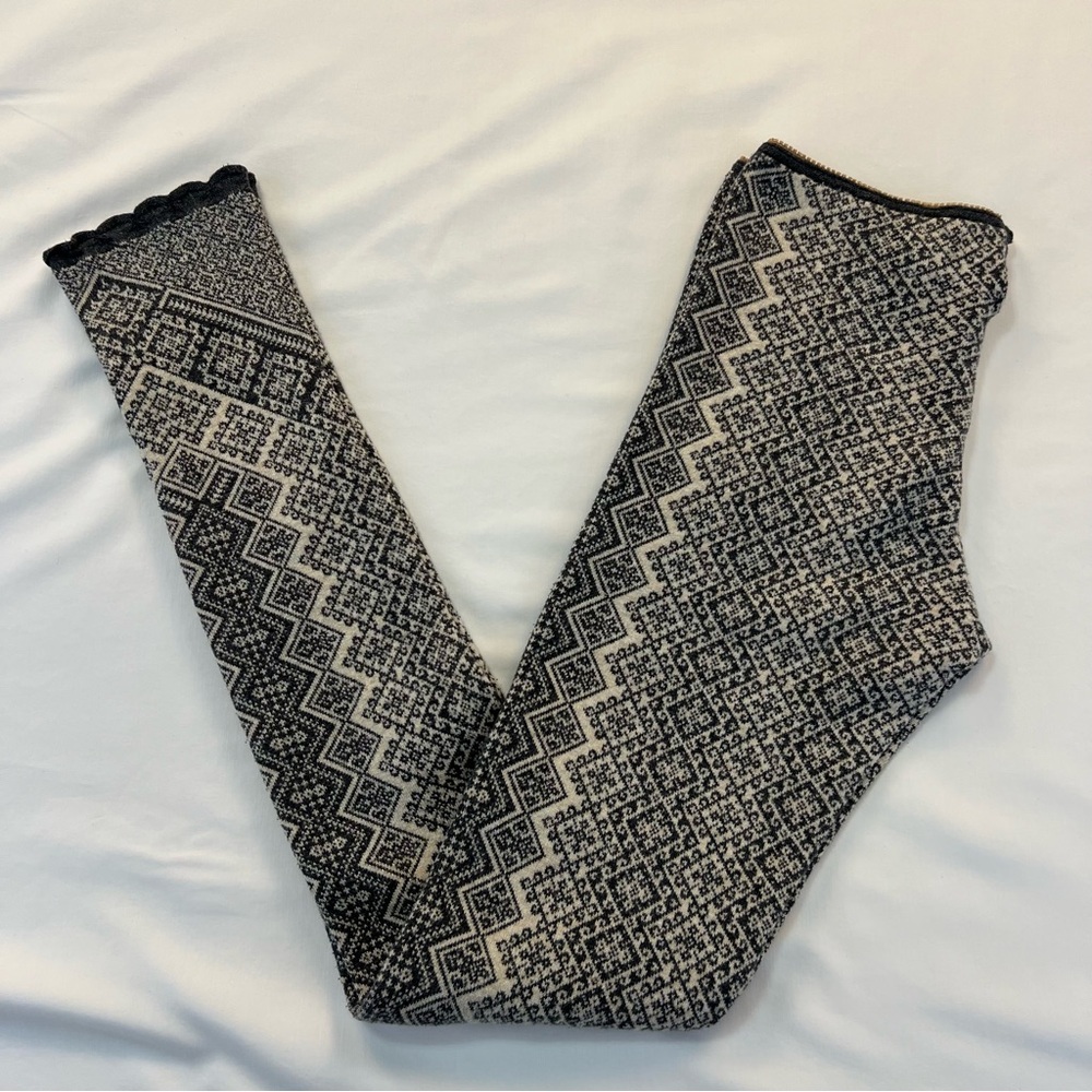 Odd Molly Patterned Leggings, Size: X-Small/Small